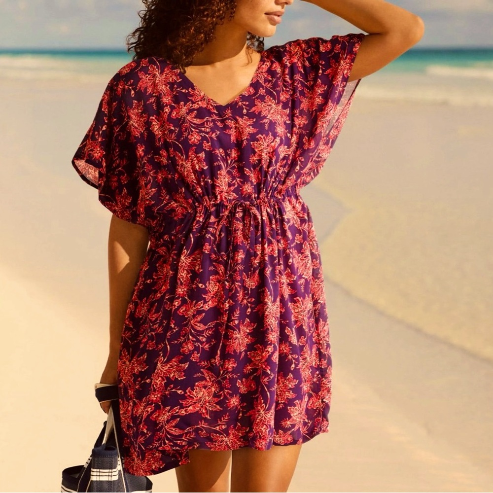 NWT Lands’ End Mini Dress / Cover Up |Size M/L